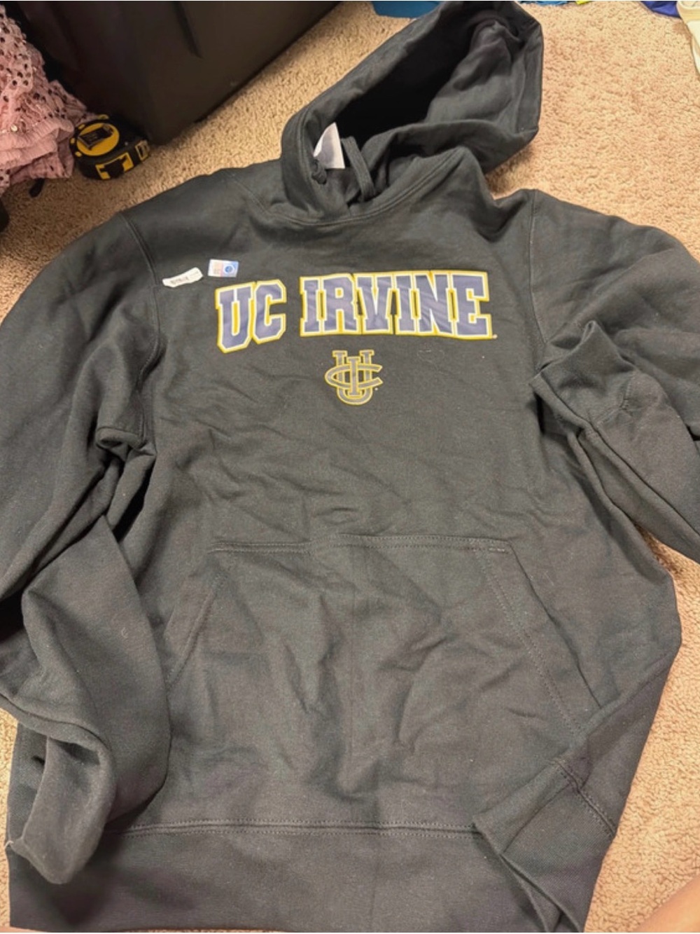 UC Irvine - black with Yellow Logo